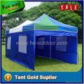 Blue white quick foldable 3x6m pop up tent 4