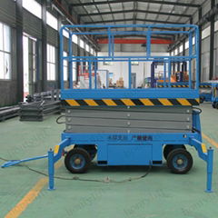 4 m trailer scissor lift for factory direct sale