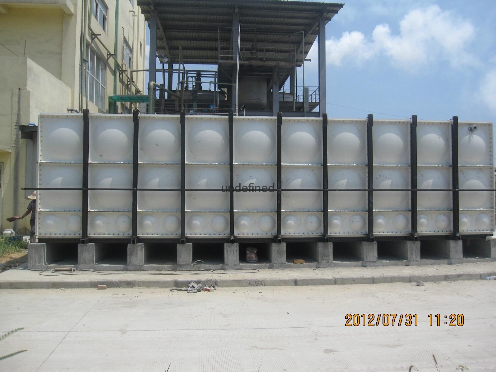 SMC fiberglss panel GRP rainwater tank  5