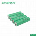 Orginal Samsung 25R 2500mah 3.6V 20A Vape Pen Rechargeable 18650 battery