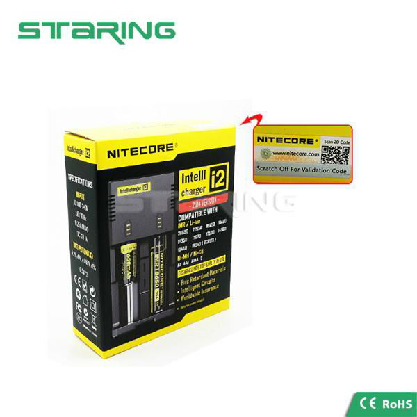 Nitecore intellicharger I2 e-cig battery charger  5