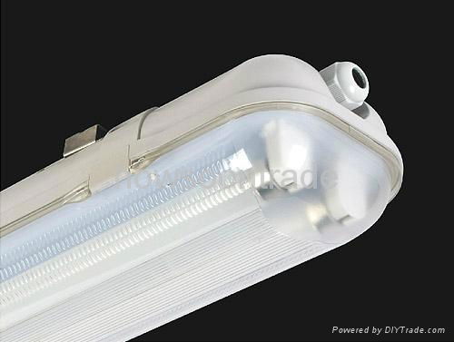 IP65 waterproof lighting fixtures T8 2x18W