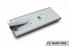 60W All in One LED Solar Street Light / Integrated Solar LED Street Light
