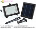 Hotsale solar led flood light with pir