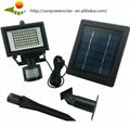 colorful outdoor solar flood light CE,ROHS 3