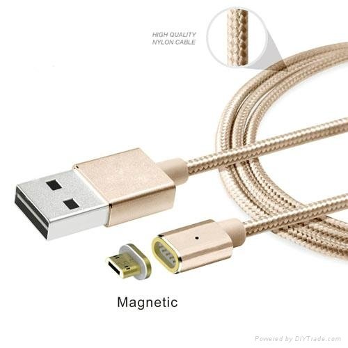 USB Cable, Magnetic USB Cable Micro USB 1M Magnetic Charging Cable Metal Magneti 5