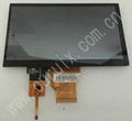 The group of 50 pin 7 inch highlight 800 * 480 capacitive touch assembly