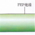 Silvered Copper Core FEP Insulation Electric Wire And Cable 1