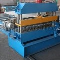 Horizontal Type Curved Arch Roof Sheet Forming Machine