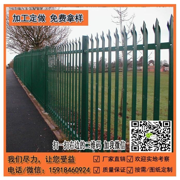 惠州庭院園林護欄 廣州鐵藝護欄圍鋅鋼護欄圍牆鋅鋼圍欄pvc防護欄 2