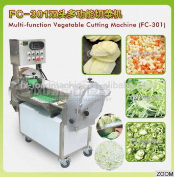 FC-301 double side red cabbage cutter electric manufacturer