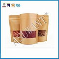 Natural Kraft Paper Bag With Window 1