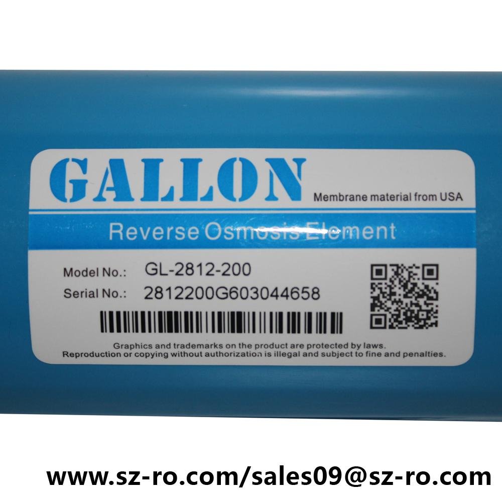 RO parts reverse osmosis membrane elememt for 2812 membrane housing 5