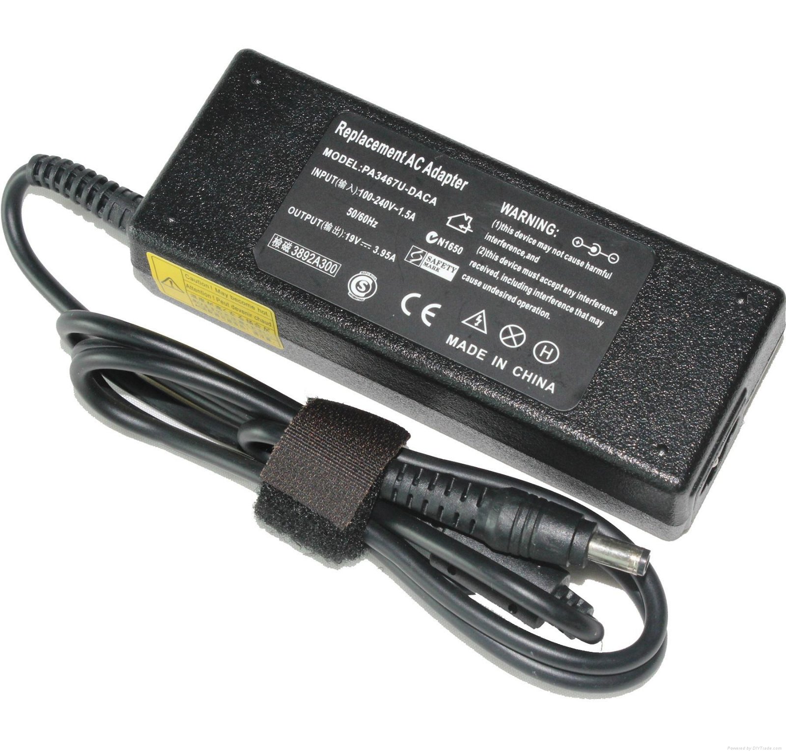 Laptop Adapter Factory For Toshiba 19V 3.95A Notebook Charger