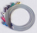 PI Holter ECG leadwires 7LD snap