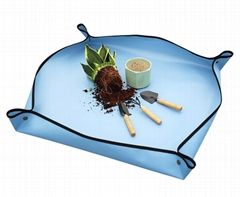 Home gardening floor mat Planting operation mat Fleshy flower change pot 