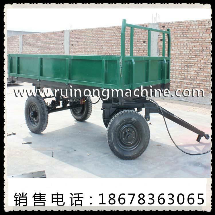 Good construction 3 ton back tipping trailer for sale  5