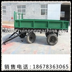 Good construction 3 ton back tipping trailer for sale 