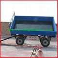 Good performance 5 ton side tipping trailer for sale 