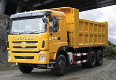 CHINA HOT BRAND CTC-SINOPOWER 6X4 DUMP TRUCK