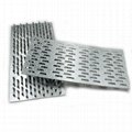 Galvanized steel connector plates for