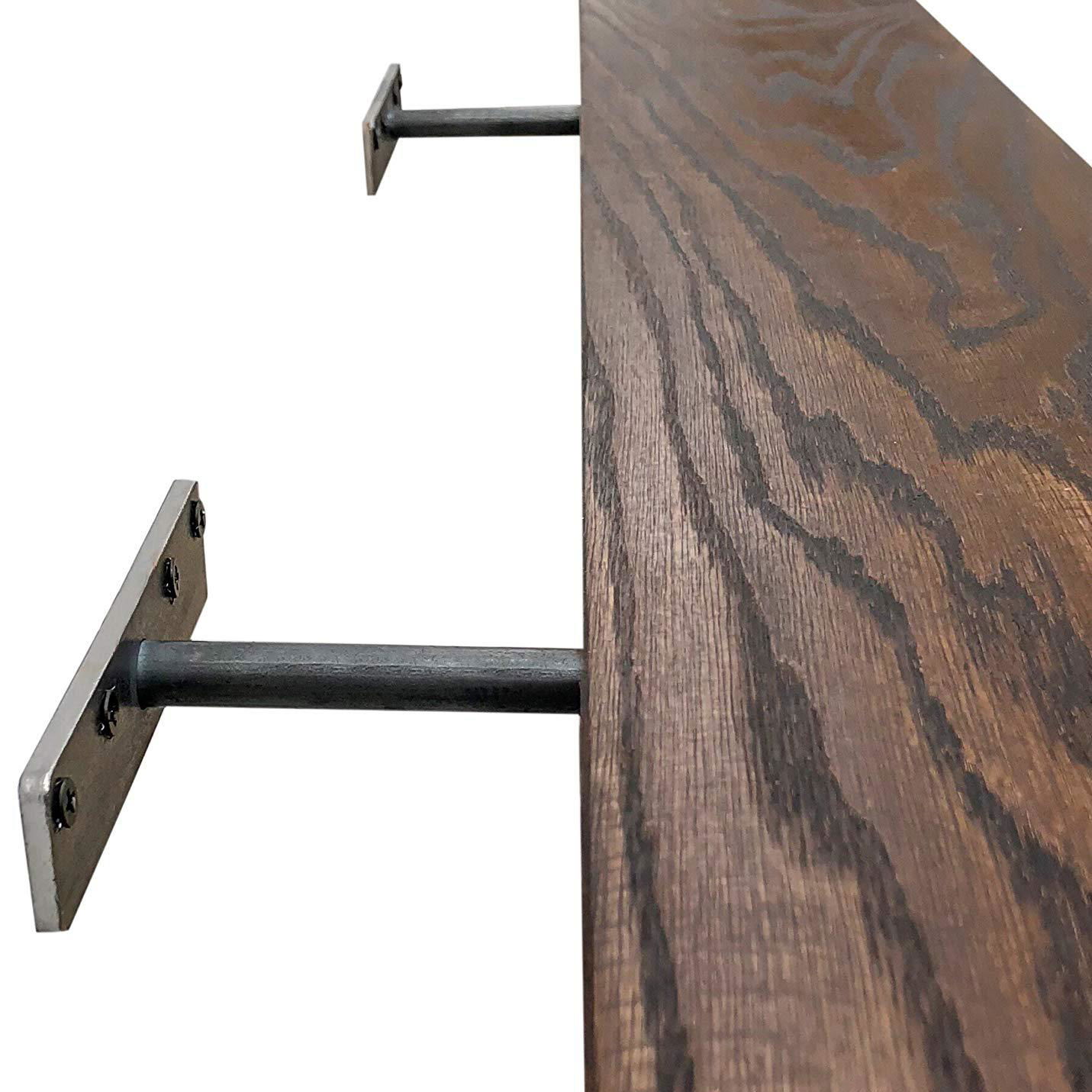 Hidden Brackets for Floating Wood Shelves 2