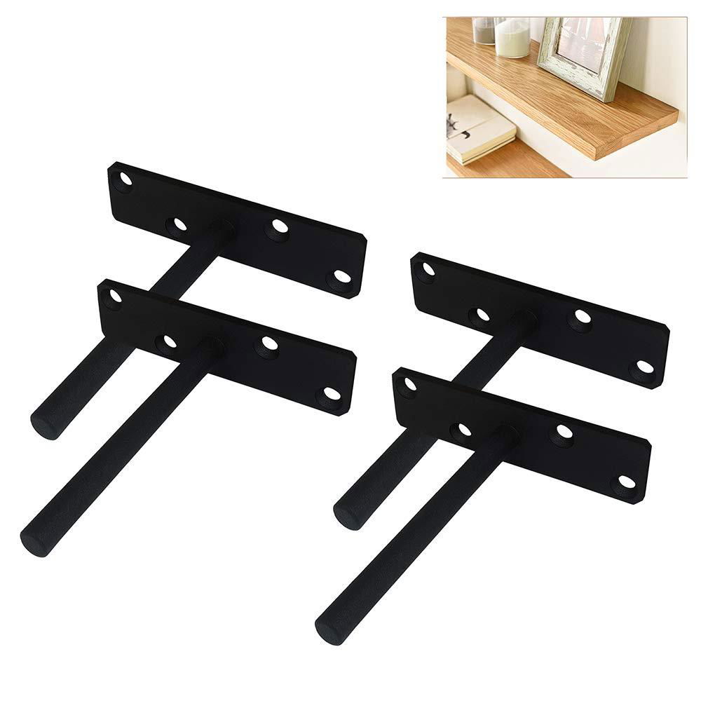 Hidden Brackets for Floating Wood Shelves 4