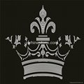 World Imperial Beauty crown hotfix rhinestone transfer motif for clothes 3