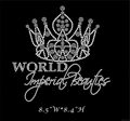 World Imperial Beauty crown hotfix rhinestone transfer motif for clothes 5