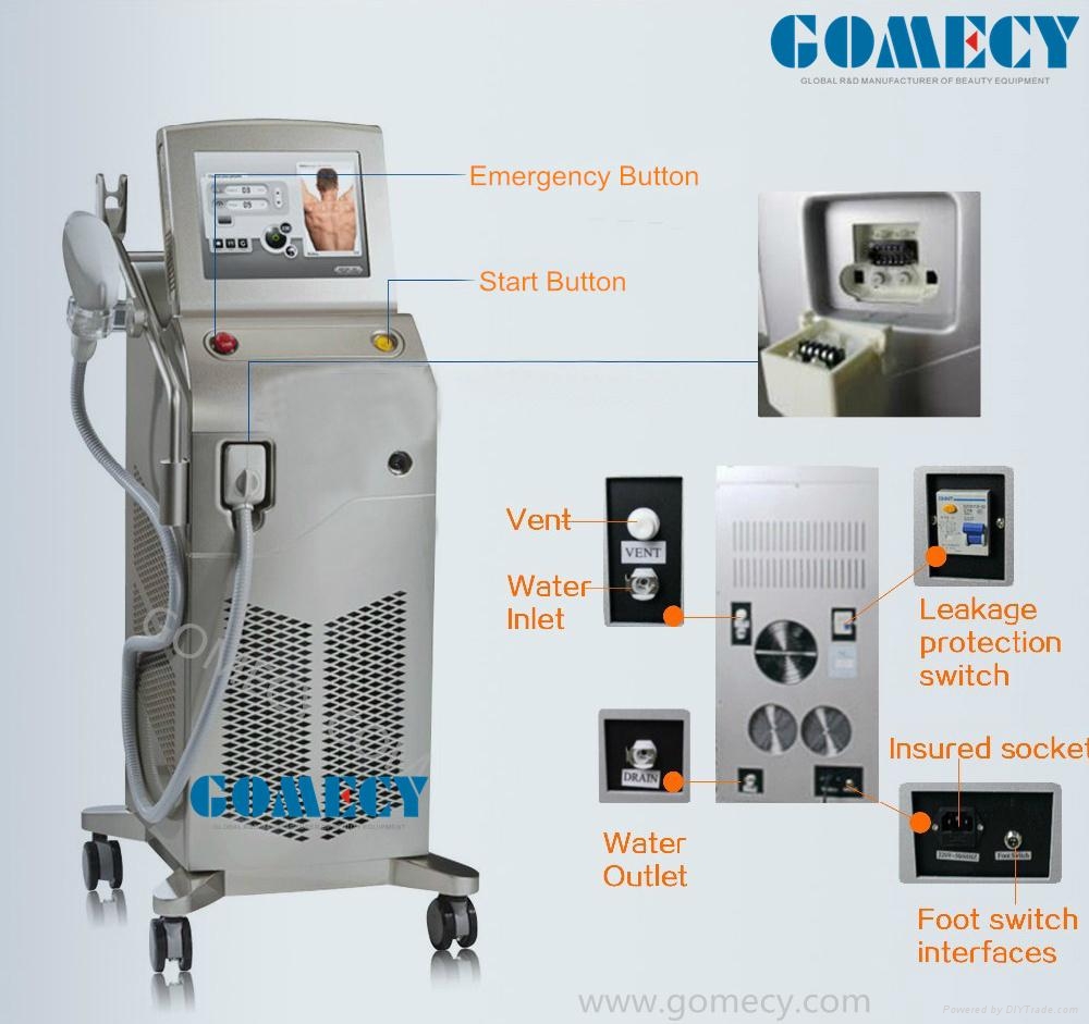 2016 newest diode laser lightsheer duet alma laser real alexandrite