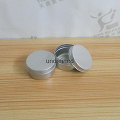 Round spiral aluminum pot body essential oil aluminum box