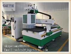 new condition wood cnc router cutting slotting punching machine 