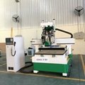two-spindle with multi-drill wood furniture cnc machine  4