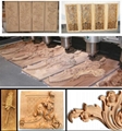jinan gete multi-head 3d cnc wood cnc router  2