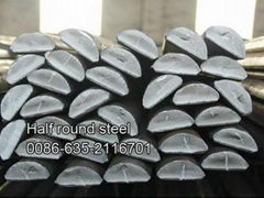 80mm*40mm marine half round steel bar