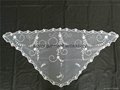 Polyester cheap triangle mantilla lace 1