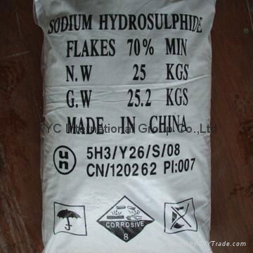 Sodium Hydrosulfide Flake 70%  4