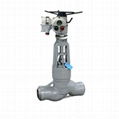 Vacuum exhaust steam globe valve apply