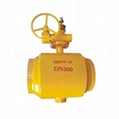 The power station turbine drive full welded ball valve 1