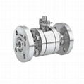 high pressure forged steel ball valve for power station 1