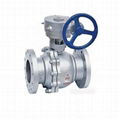 floating type metal sealing ball valves