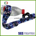 Custom eco-friendly polyester material adjustable bottle holder lanyard  4
