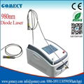 980 nm laser vascular pain relief device