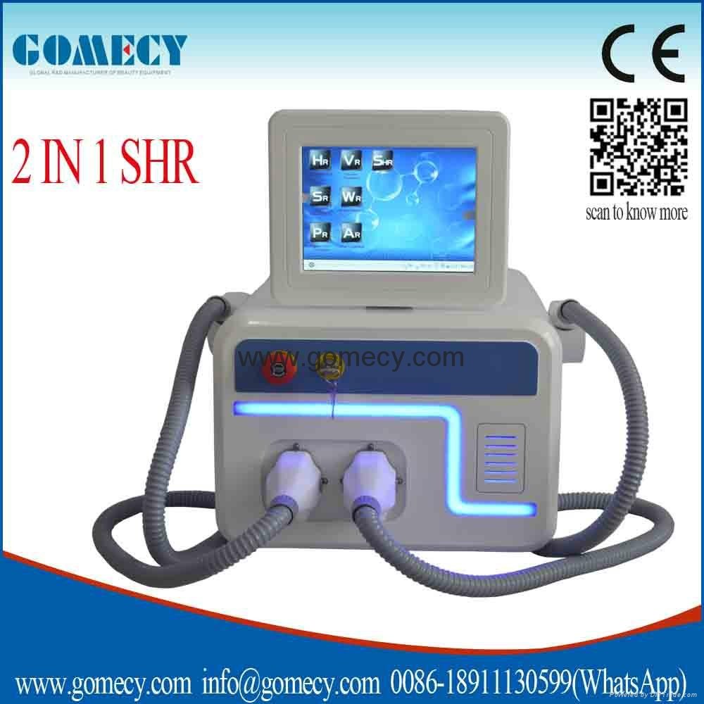 OEM & ODM service IPL SHR facial cleansing/anti freckle /electric wrinkle remove