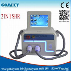 OEM & ODM service IPL SHR facial cleansing/anti freckle /electric wrinkle remove