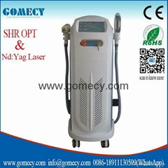 opt ipl photofacial machine for bleaching skin/equipment of dermatology laser 