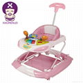 New Model 2-In-1 Activity Music & Lights 360 Degree Rotating Baby Walker 3