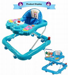 Portable Novelty Funny Music & Lights New Model Softtextile Baby Walker