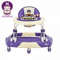 Plastic Novelty Funny Melody Musical 360 Degree Rotating Baby Walker 3