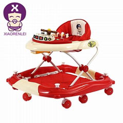 Plastic Novelty Funny Melody Musical 360 Degree Rotating Baby Walker